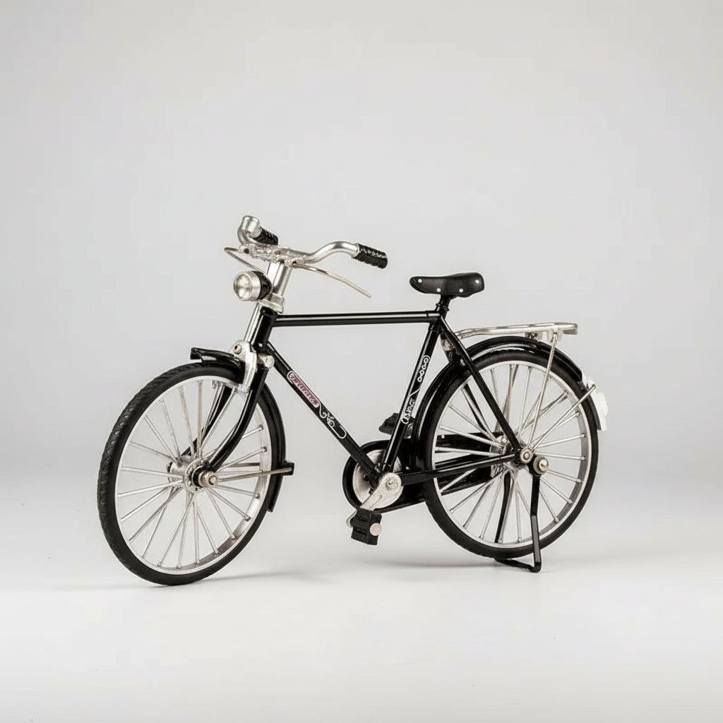 1:10 Scale DIY Retro Bicycle Model Kit 51-Piece Zinc Alloy Nostalgic Assembly - Gadget by Extoril