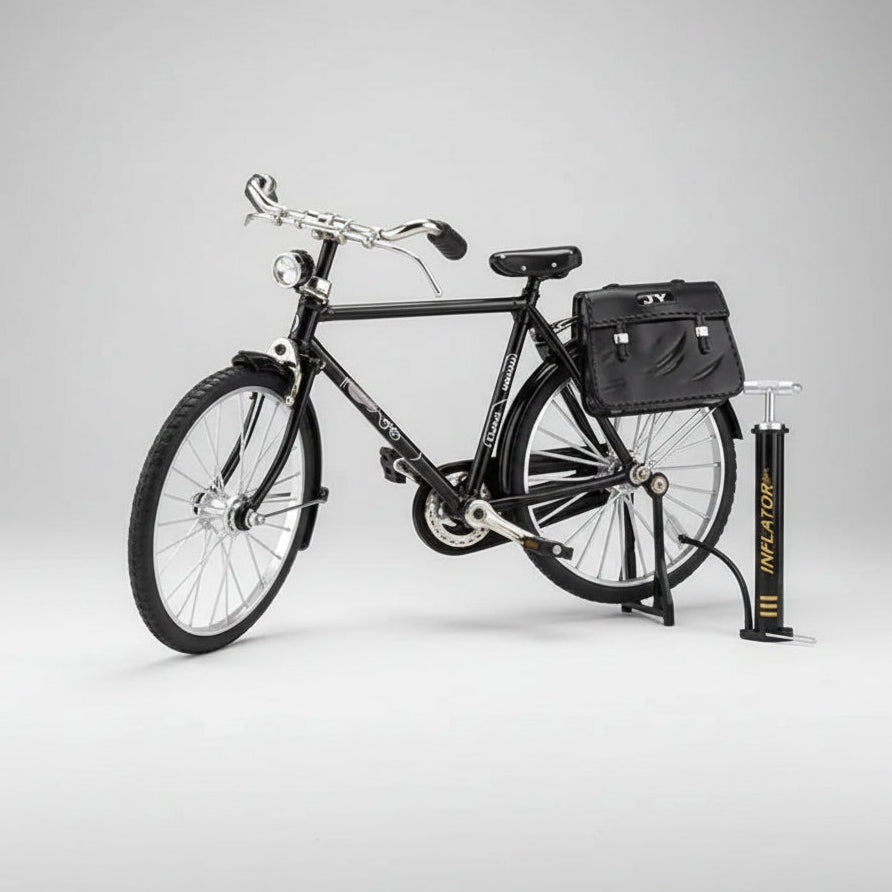 1:10 Scale DIY Retro Bicycle Model Kit 51-Piece Zinc Alloy Nostalgic Assembly - Gadget by Extoril