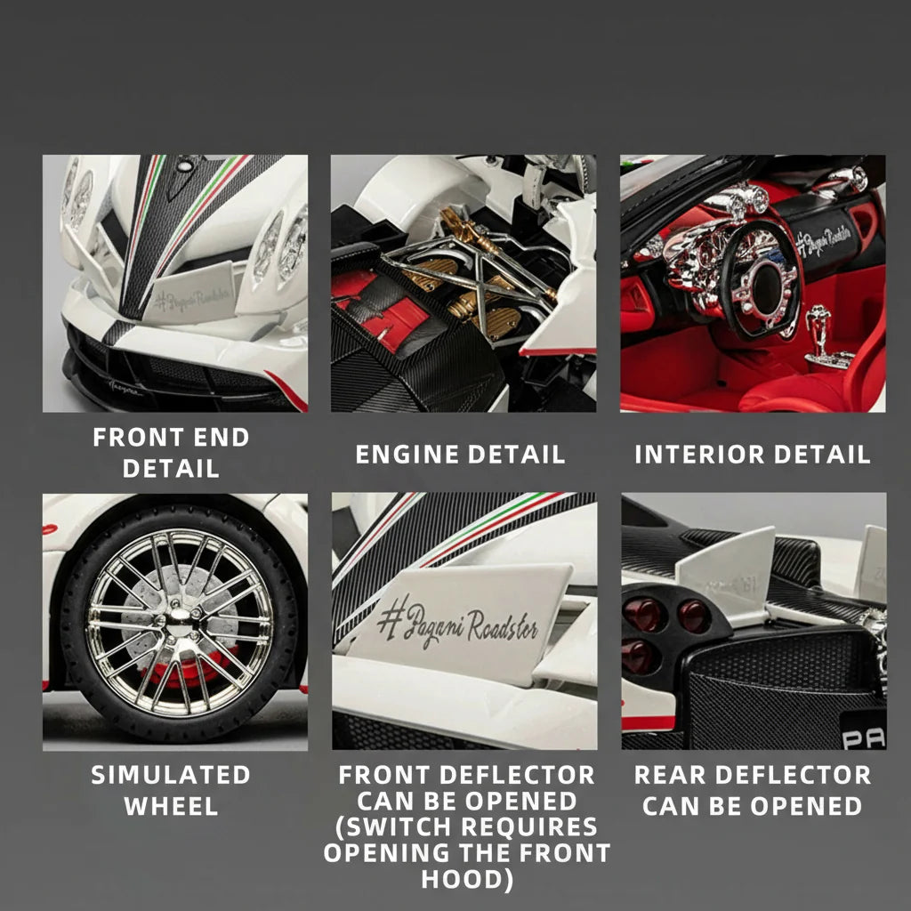 1:18 Pagani Huayra Diecast Model Car - Gadget by Extoril