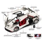 1:18 Pagani Huayra Diecast Model Car - Gadget by Extoril