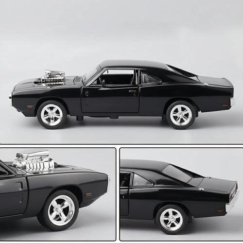 1:32 1970 Charger Diecast Pull-Back Model Car - home decor by Extoril