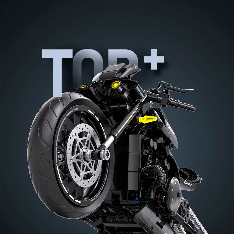 1:8 Motorcycle Building Block Set - Gadget by Extoril