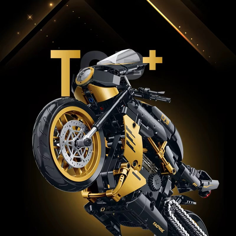 1:8 Motorcycle Building Block Set - Gadget by Extoril