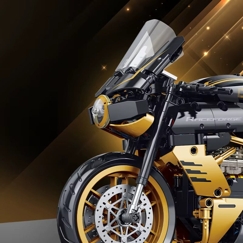 1:8 Motorcycle Building Block Set - Gadget by Extoril