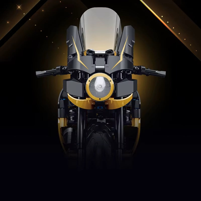 1:8 Motorcycle Building Block Set - Gadget by Extoril