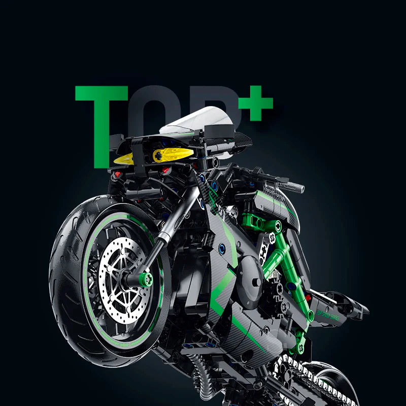 1:8 Motorcycle Building Block Set - Gadget by Extoril