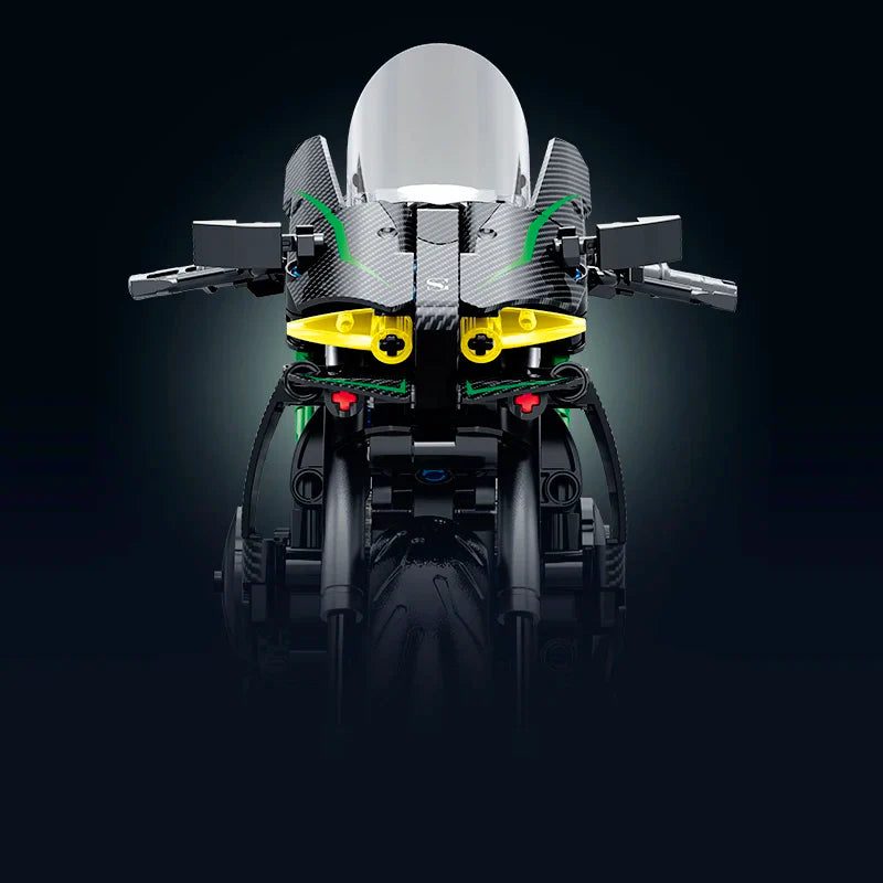 1:8 Motorcycle Building Block Set - Gadget by Extoril