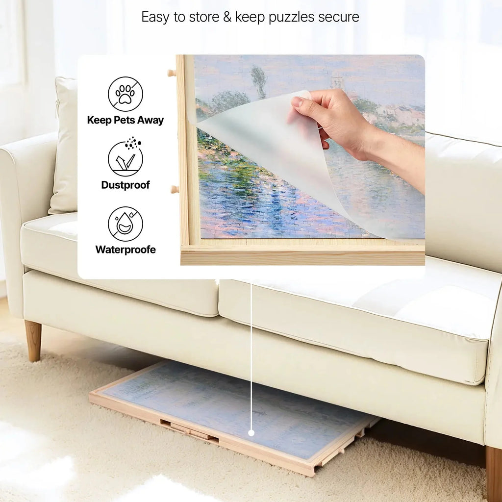 Puzzle Board with Rotating Base - 3D Wooden Puzzle by Extoril