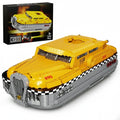 1441-Piece B90 Retro Sci-Fi Yellow Cab Taxi Set - Mechanical kit by Extoril