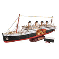 Titanic 3D Wooden Model Kit with LED - 3D Wooden Puzzle by Extoril
