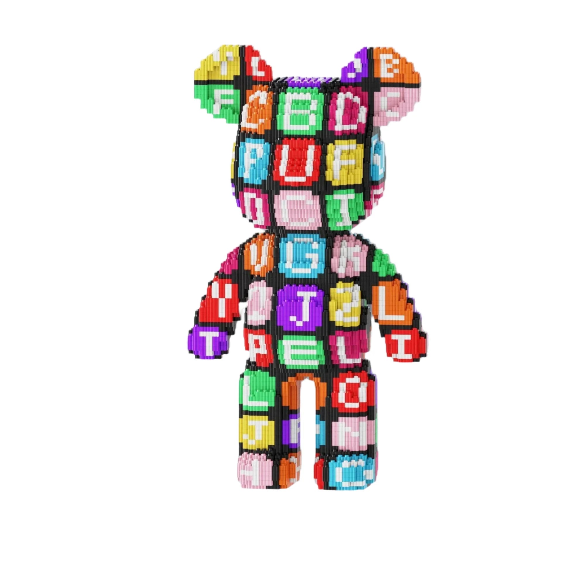 3688-Piece Bear Micro Building Blocks Set - Mechanical kit by Extoril