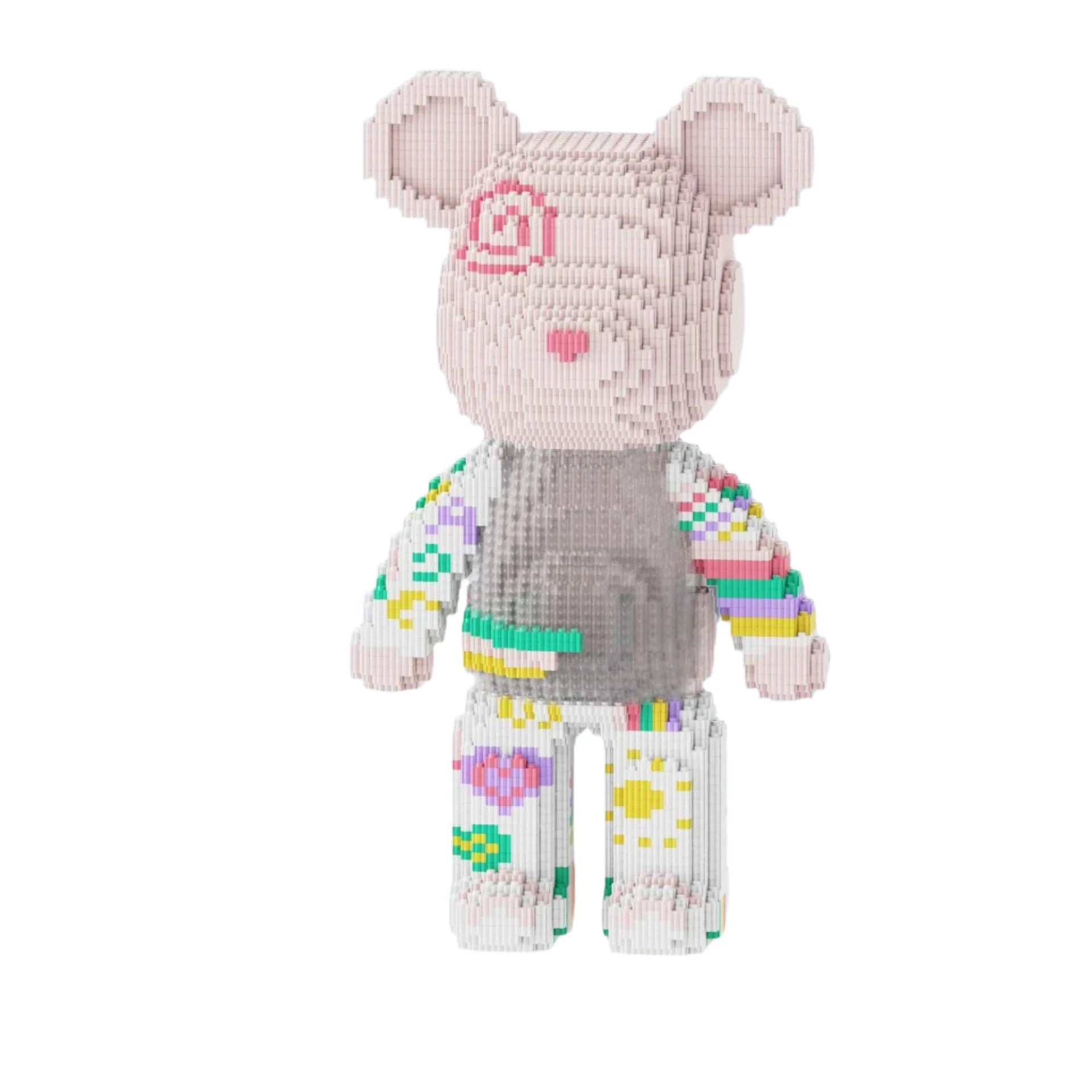3688-Piece Bear Micro Building Blocks Set - Mechanical kit by Extoril