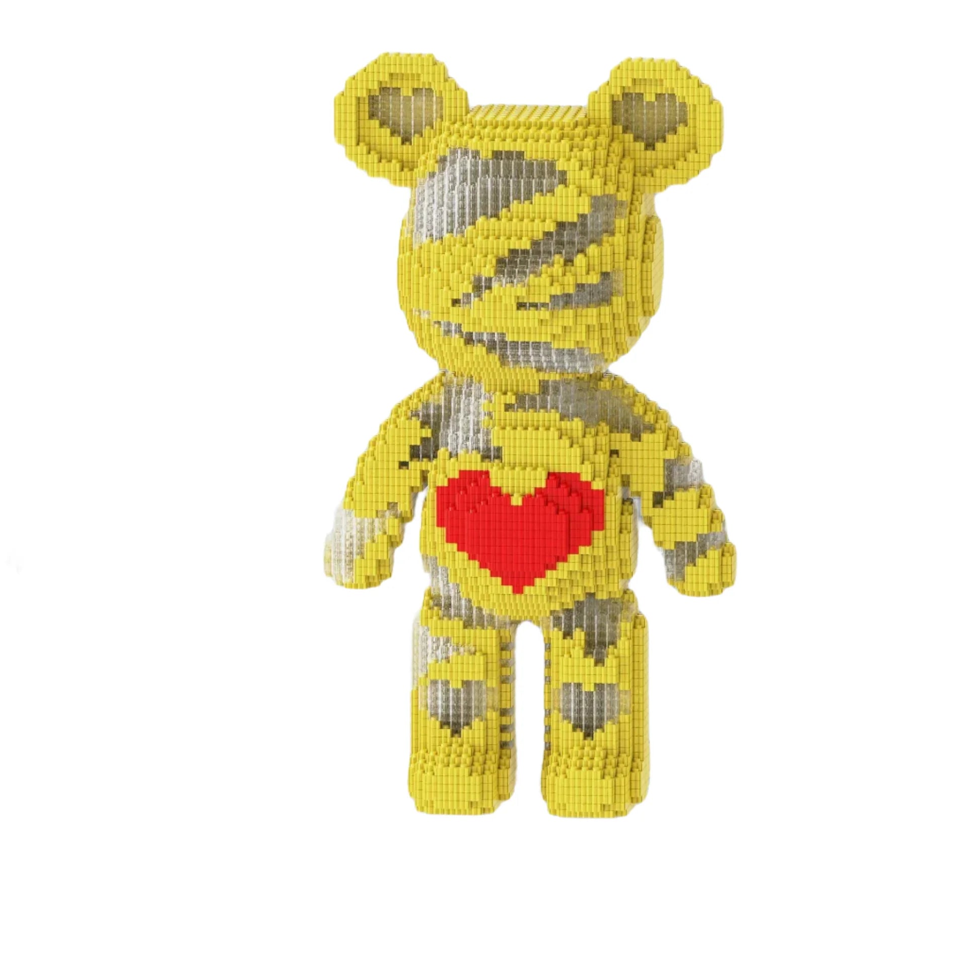 3688-Piece Bear Micro Building Blocks Set - Mechanical kit by Extoril