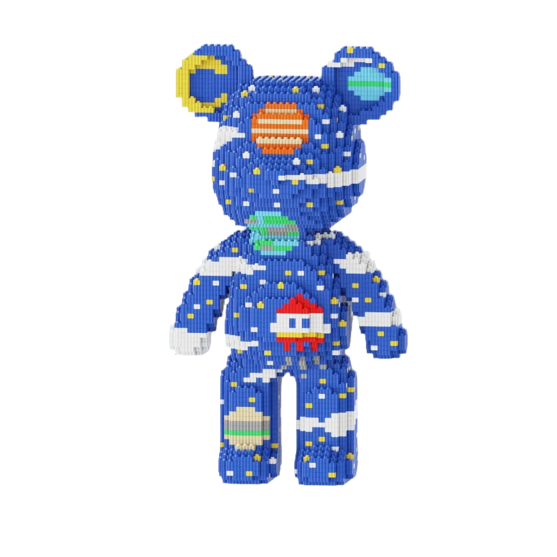 3688-Piece Bear Micro Building Blocks Set - Mechanical kit by Extoril