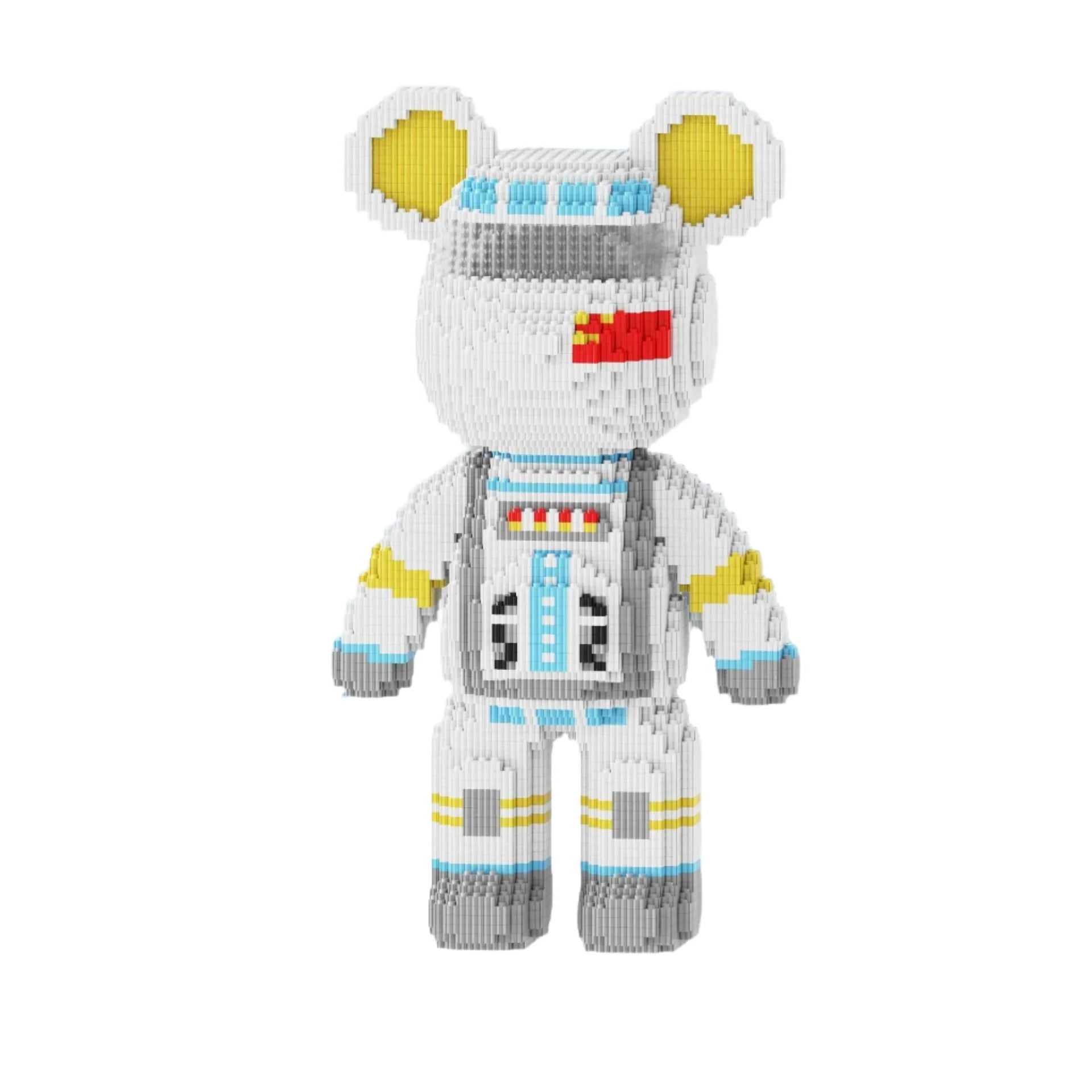3688-Piece Bear Micro Building Blocks Set - Mechanical kit by Extoril