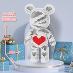 3688-Piece Bear Micro Building Blocks Set - Mechanical kit by Extoril