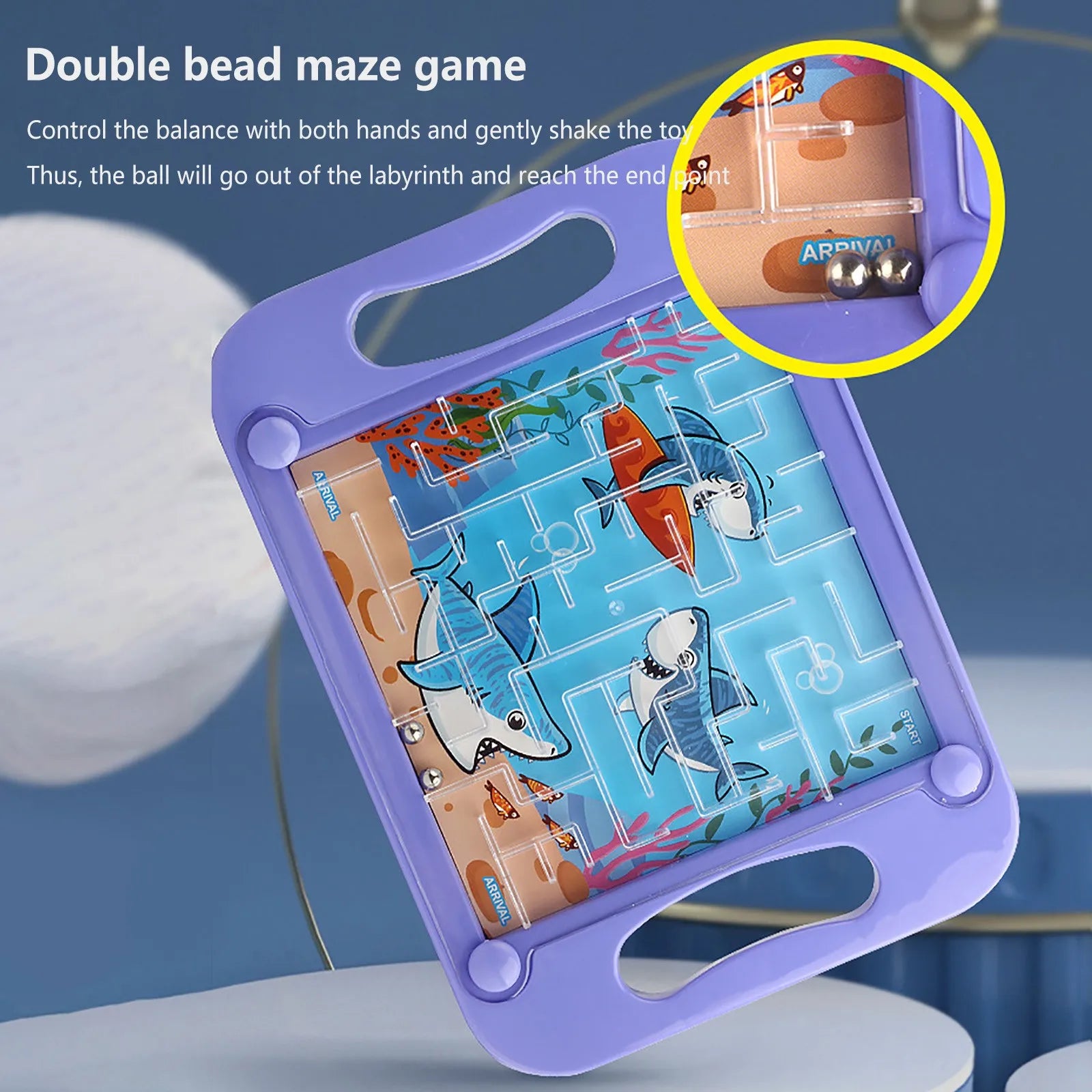 3D Gravity Maze Ball Puzzle Toy for Kids - Gadget by Extoril