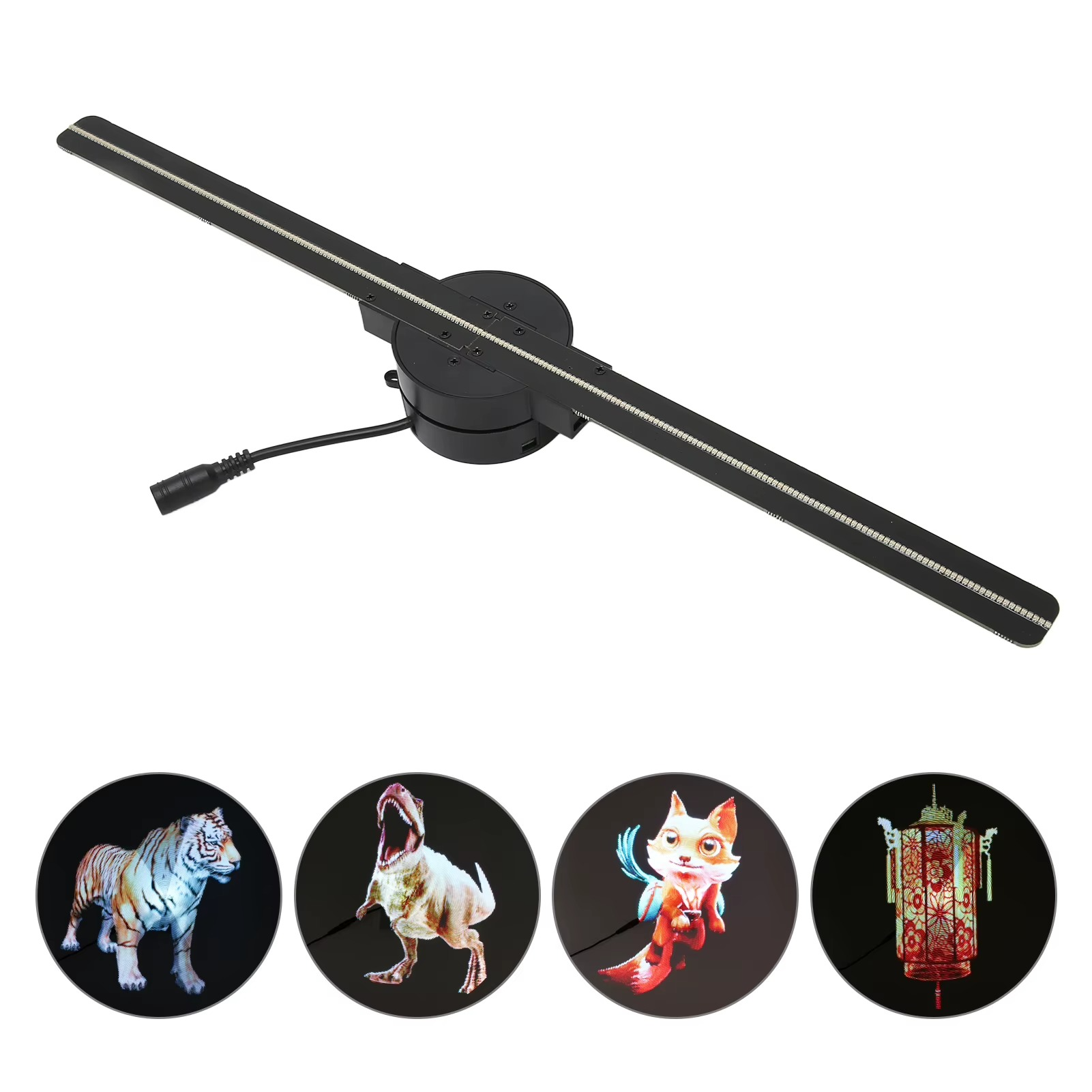 3D Hologram Fan WiFi LED Projector Display - home decor by Extoril