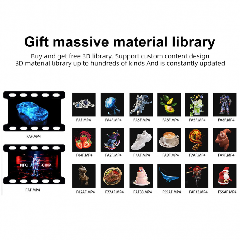 3D Hologram Fan WiFi LED Projector Display - home decor by Extoril