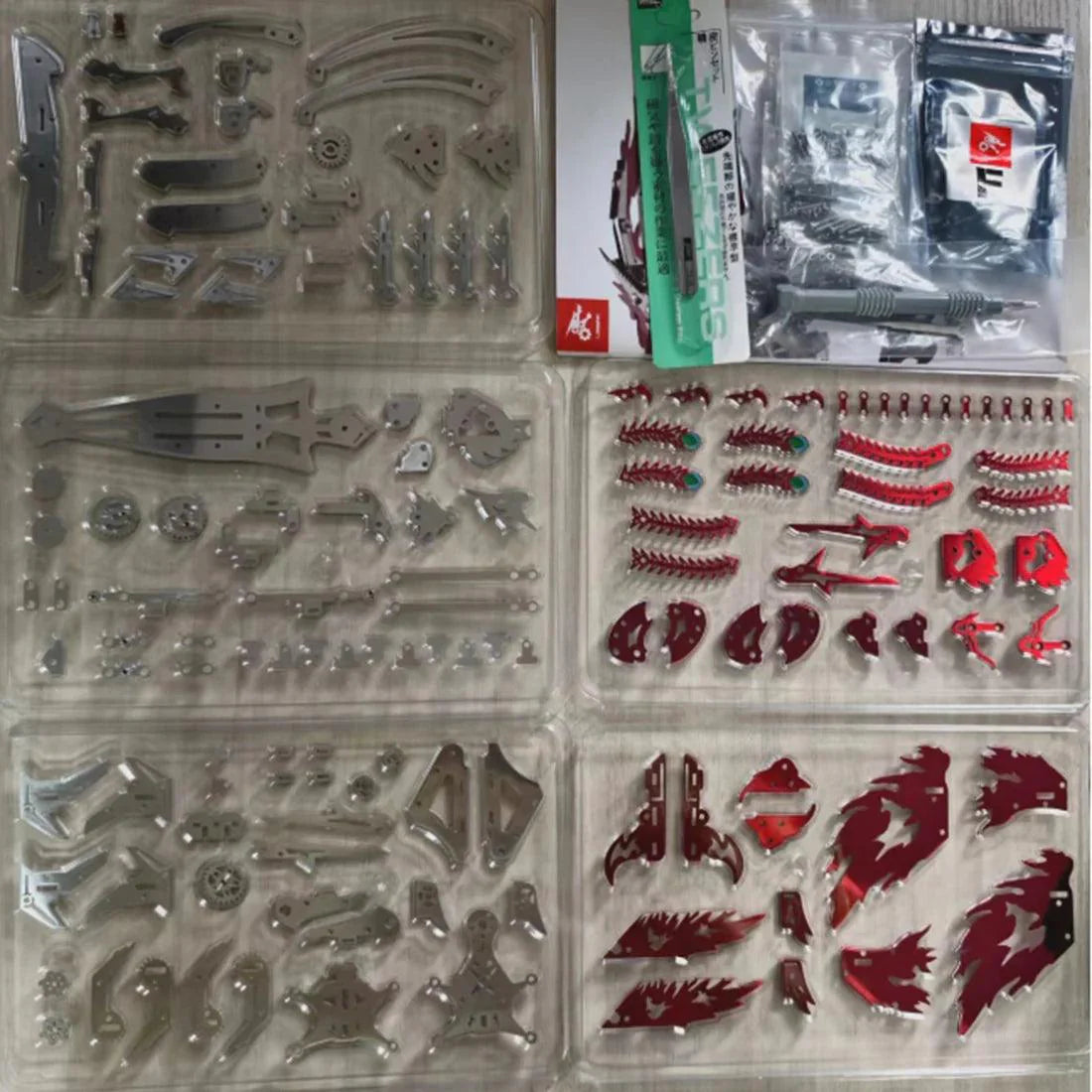 Phoenix Rising 3D Mechanical Stainless Steel Bionic Assembly Kit - 3d metal puzzle by Extoril
