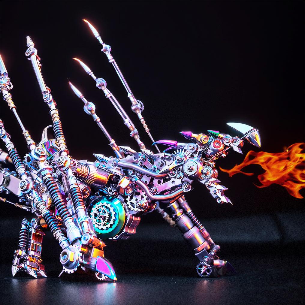3D Metal Dragon Puzzle Model Kit – 1390 Pcs - 3d metal puzzle by Extoril