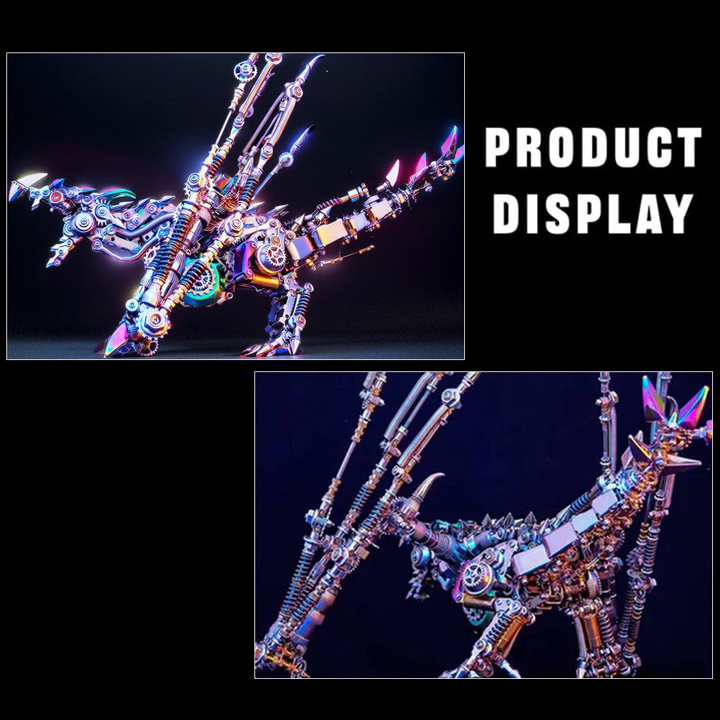 3D Metal Dragon Puzzle Model Kit – 1390 Pcs - 3d metal puzzle by Extoril
