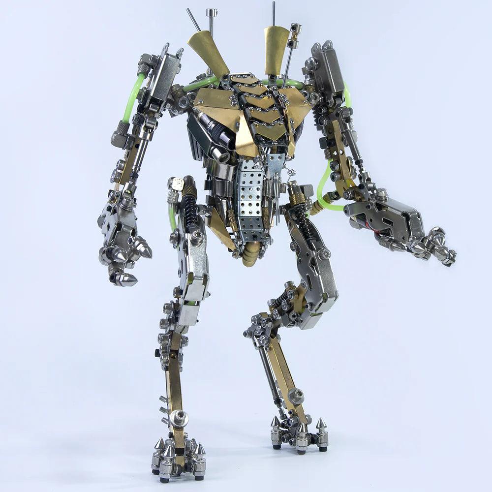 DIY XIA-A Metal Future Mech Model with Articulated Joints & Lights - 3d metal puzzle by Extoril