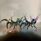 3D Metal Mantis Model Kit with LED Lights - 3d metal puzzle by Extoril