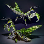 3D Metal Mantis Model Kit with LED Lights - 3d metal puzzle by Extoril