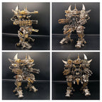 Titan Guardian Mecha Watch Stand - 3D Metal Puzzle - 3d metal puzzle by Extoril