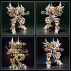 Titan Guardian Mecha Watch Stand - 3D Metal Puzzle - 3d metal puzzle by Extoril