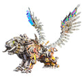 Mechanical Winged Tiger 3D Metal Puzzle 700+ Pieces - 3d metal puzzle by Extoril