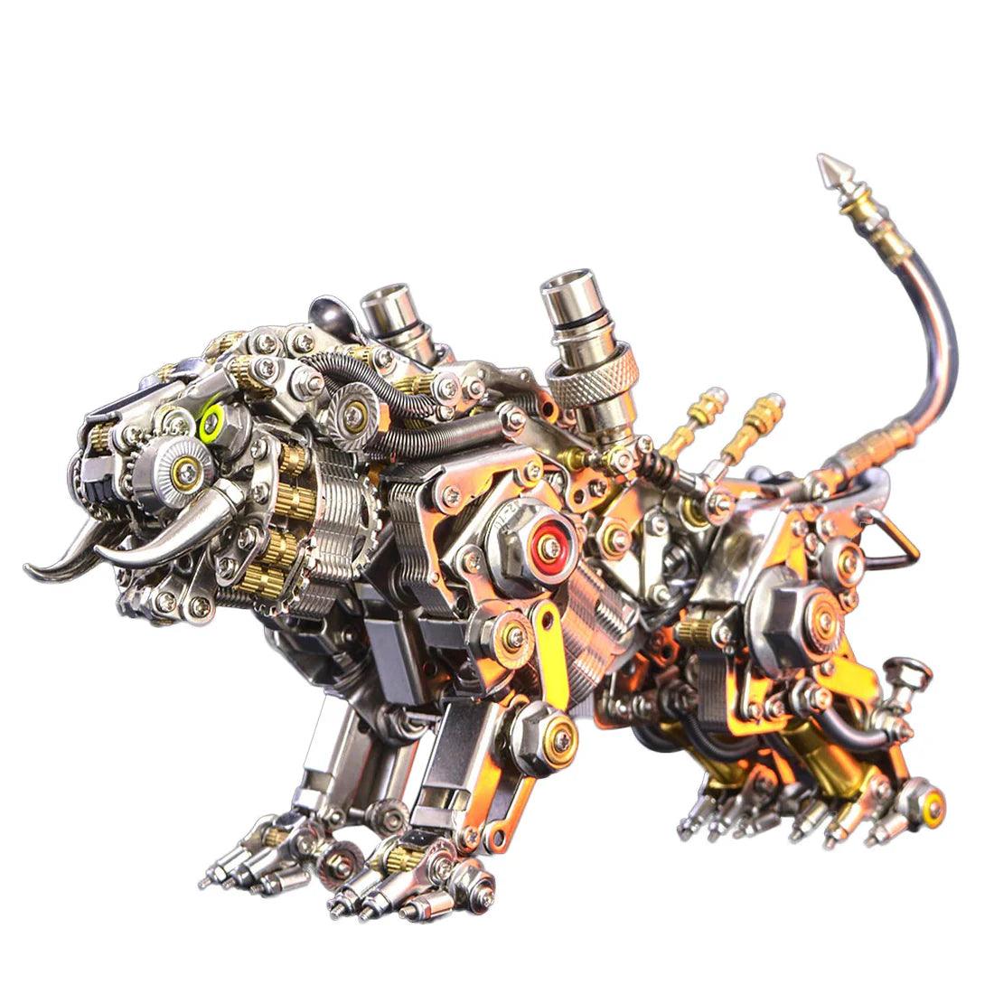 Mechanical Winged Tiger 3D Metal Puzzle 700+ Pieces - 3d metal puzzle by Extoril