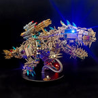 DIY 3D Mechanical Titan T-Rex Big Dinosaur 3120PCS+ - 3d metal puzzle by Extoril