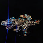DIY 3D Mechanical Titan T-Rex Big Dinosaur 3120PCS+ - 3d metal puzzle by Extoril