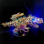 DIY 3D Mechanical Titan T-Rex Big Dinosaur 3120PCS+ - 3d metal puzzle by Extoril