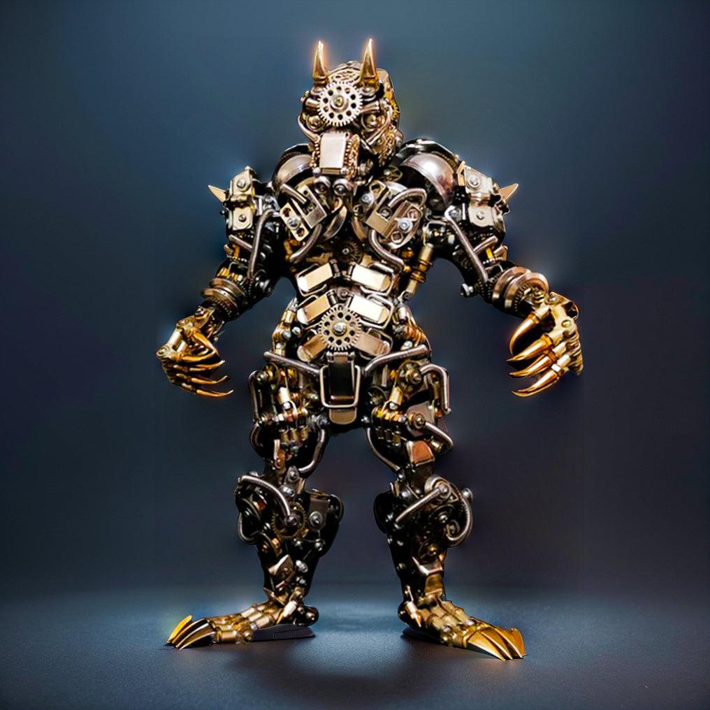 ALPHA HUNTER 3D Metal Wolfman Model Kit - 3d metal puzzle by Extoril