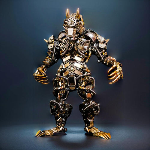 ALPHA HUNTER 3D Metal Wolfman Model Kit - 3d metal puzzle by Extoril