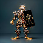 ALPHA HUNTER 3D Metal Wolfman Model Kit - 3d metal puzzle by Extoril