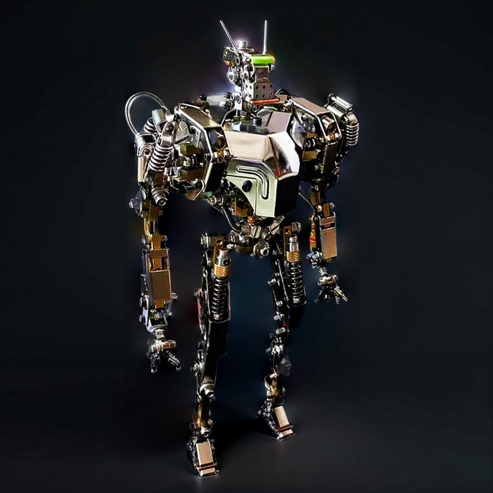 Humanoid-1 Future Mech Warrior DIY 3D Metal - 3d metal puzzle by Extoril