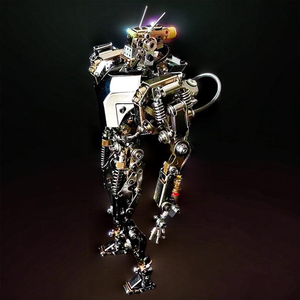 Humanoid-1 Future Mech Warrior DIY 3D Metal - 3d metal puzzle by Extoril