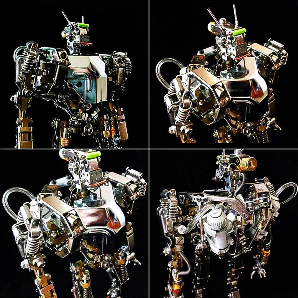 Humanoid-1 Future Mech Warrior DIY 3D Metal - 3d metal puzzle by Extoril