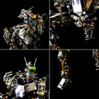 Humanoid-1 Future Mech Warrior DIY 3D Metal - 3d metal puzzle by Extoril