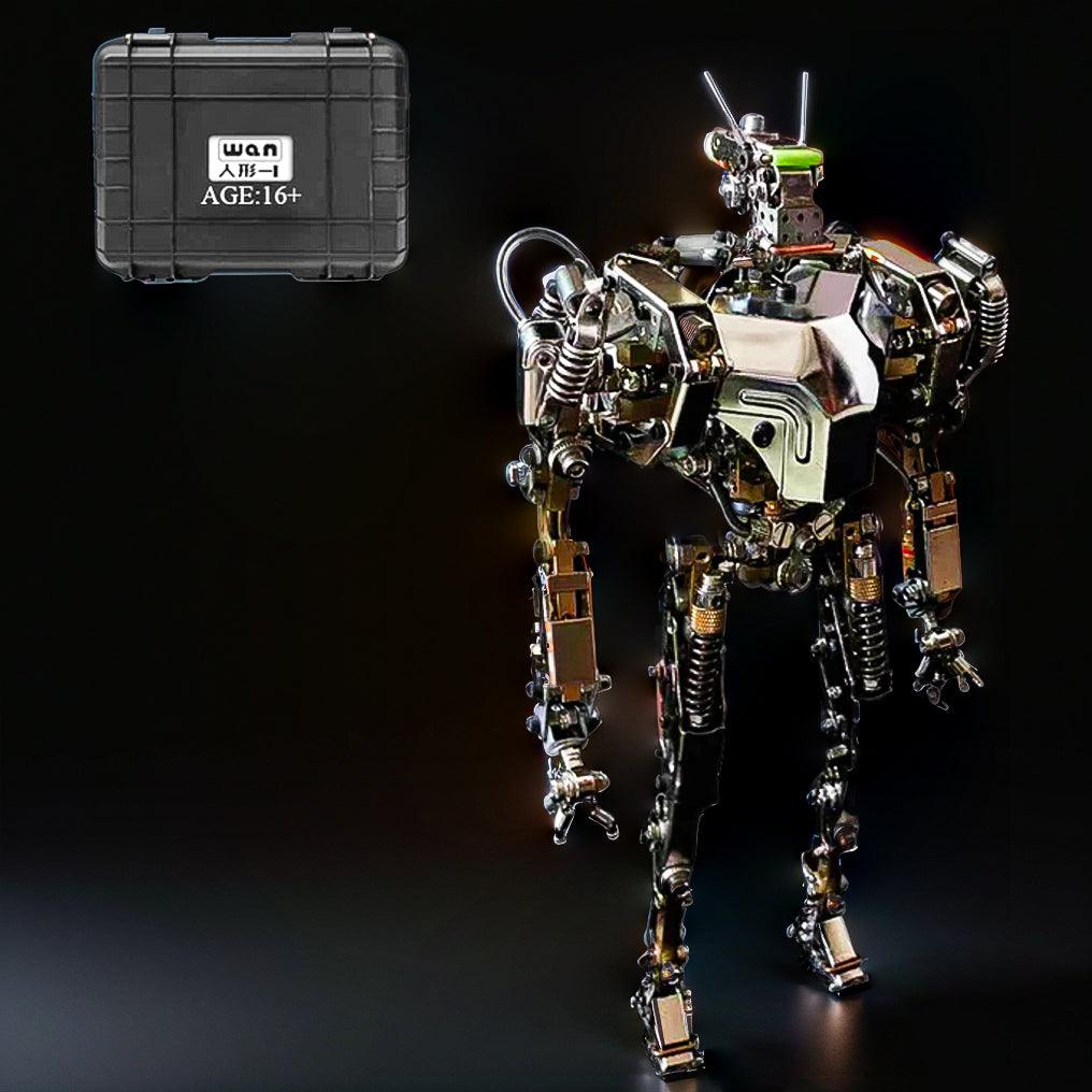 Humanoid-1 Future Mech Warrior DIY 3D Metal - 3d metal puzzle by Extoril