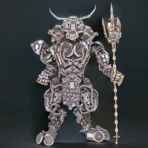DIY 3D Metal Mechanical Minotaur Masterpiece - 3d metal puzzle by Extoril