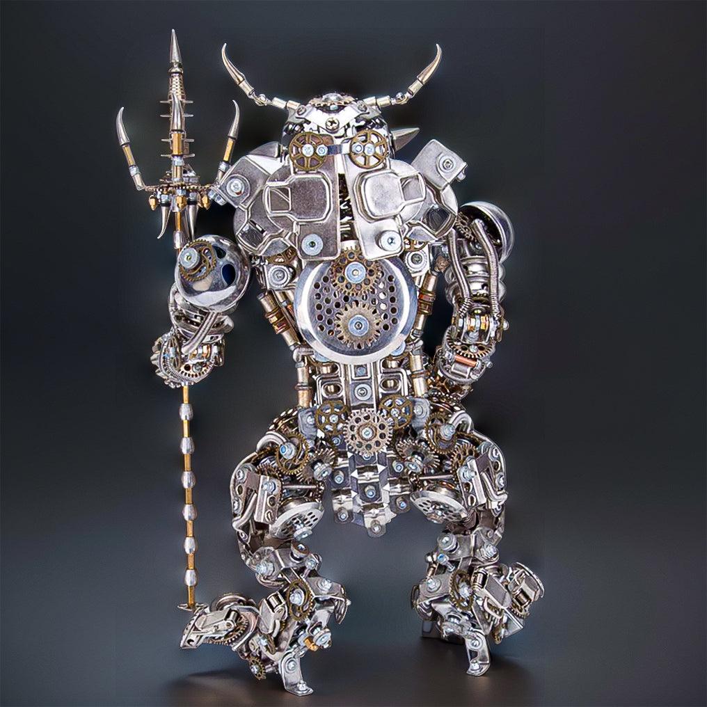 DIY 3D Metal Mechanical Minotaur Masterpiece - 3d metal puzzle by Extoril