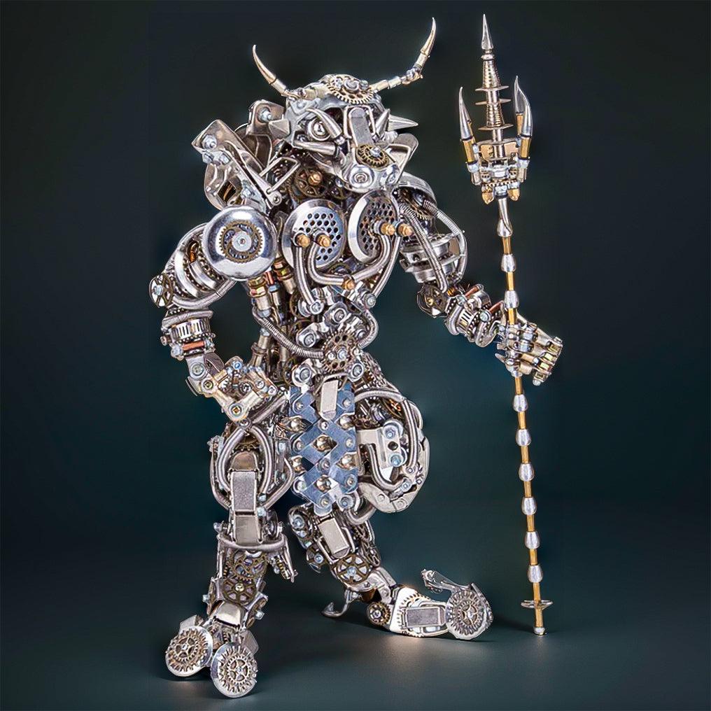 DIY 3D Metal Mechanical Minotaur Masterpiece - 3d metal puzzle by Extoril