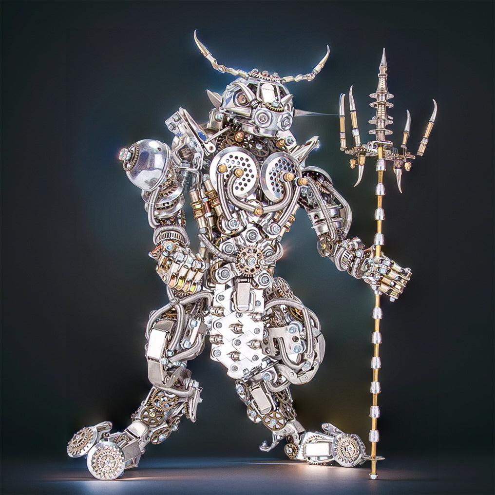 DIY 3D Metal Mechanical Minotaur Masterpiece - 3d metal puzzle by Extoril