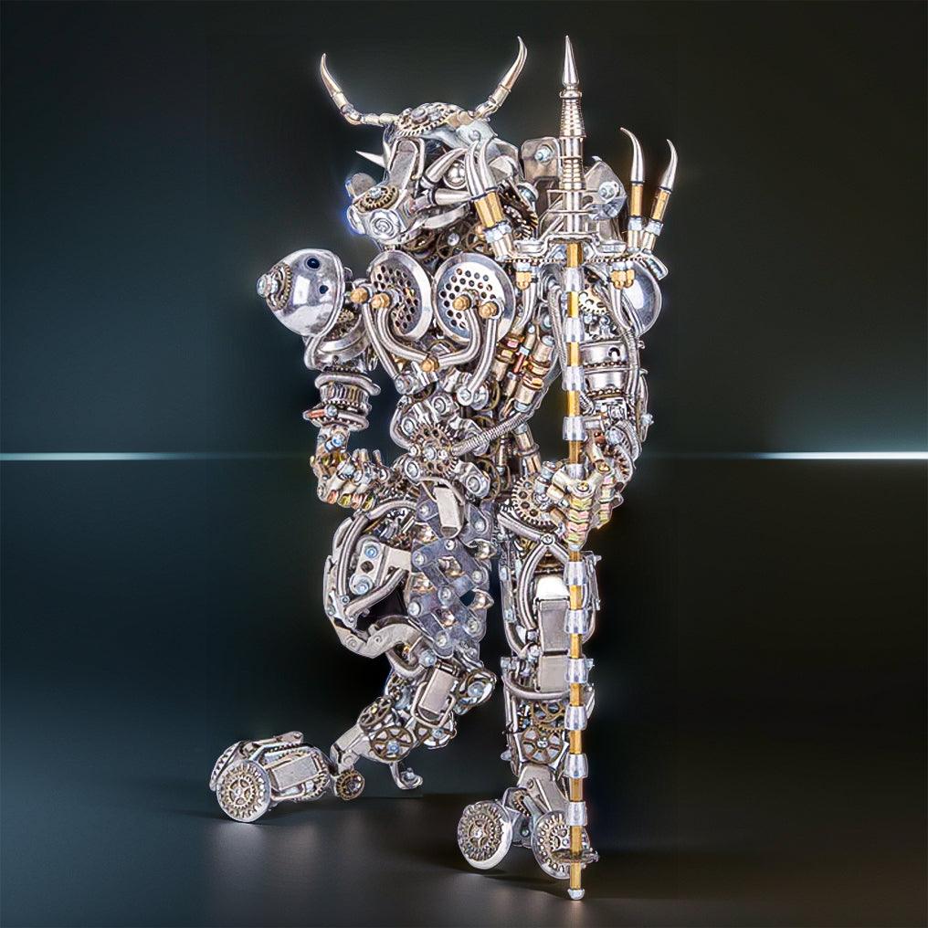 DIY 3D Metal Mechanical Minotaur Masterpiece - 3d metal puzzle by Extoril