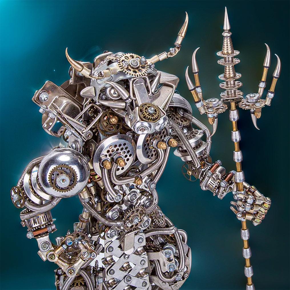 DIY 3D Metal Mechanical Minotaur Masterpiece - 3d metal puzzle by Extoril